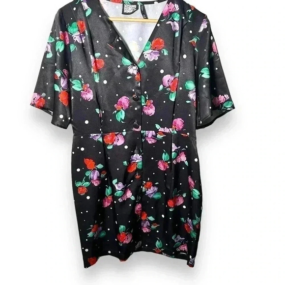 ASOS Reclaimed vintage floral dress 10 - Picture 2 of 6